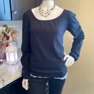 FRENCH CONNECTION SWEATER TOP SZ M